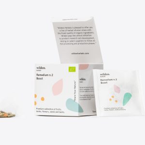 Remedium Organic Herbal Tea No. 2 - Boost - B2C - Boîte de 10 sachets