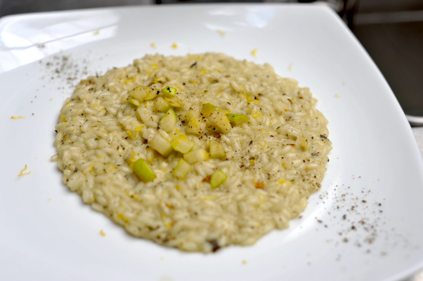 Risotto aux poires au sirop et Remedium n. 3 - Digestif Risotto aux poires au sirop et Remedium n. 3 - Digestif
