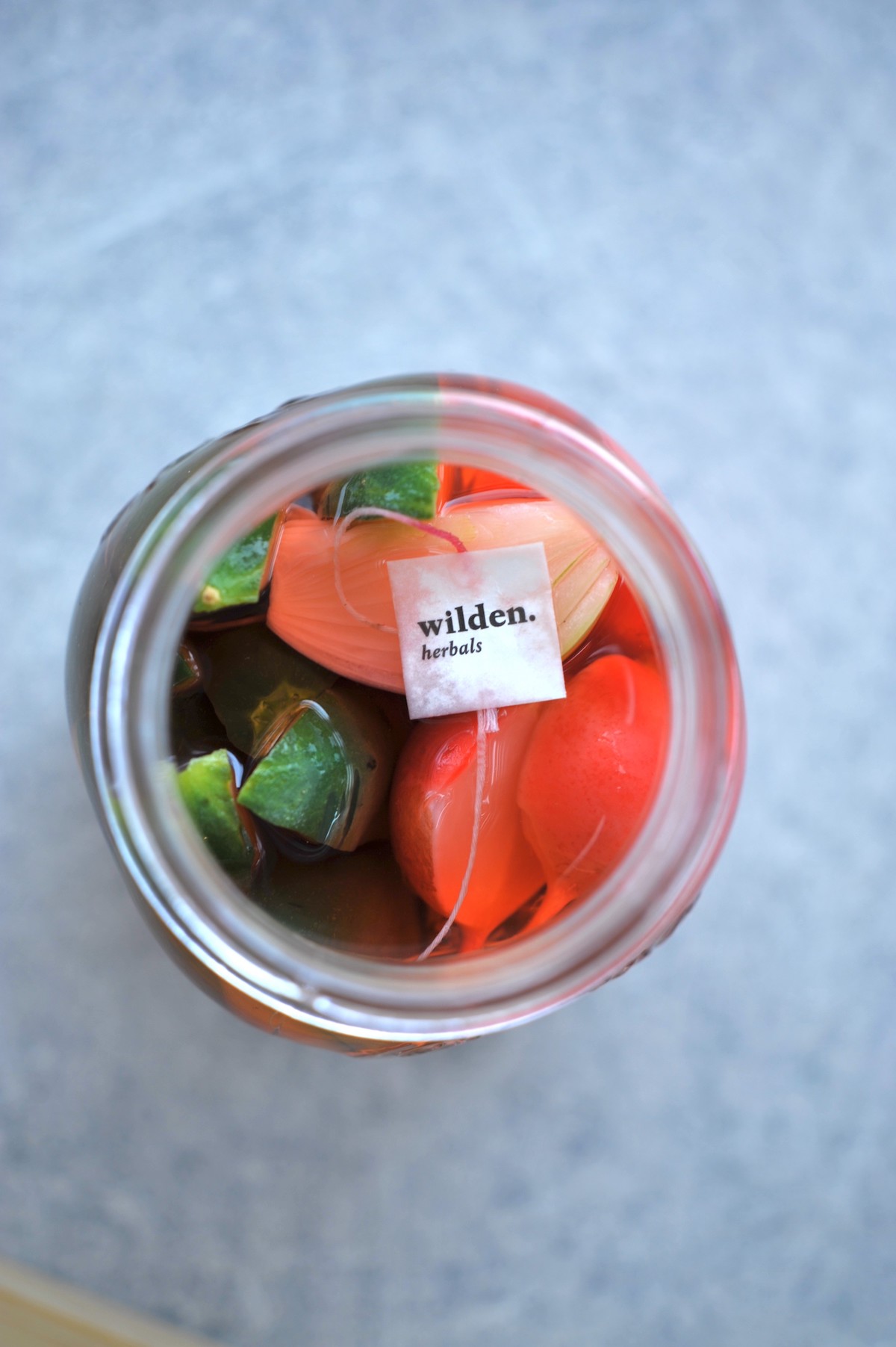 Eingelegte Giardiniera + Remedium-Kräutertee Nr. 6 - Entspannung
