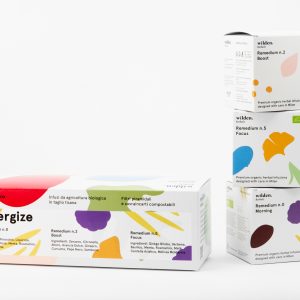 Wilden Box - 3 Boxen | ENERGIZE - B2C - Weiß mit Formen