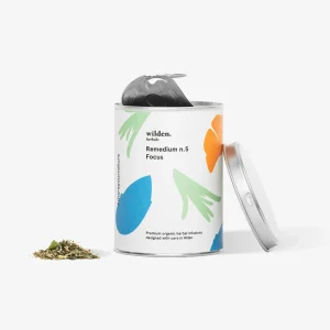 Remedium Bio-Kräutertee Nr. 5 - Fokus - B2C - Bulk-Dose 90 g.