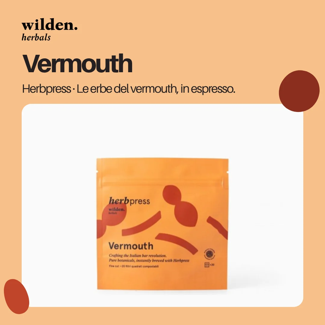 Herbpress Vermouth 20 filtri quadrati