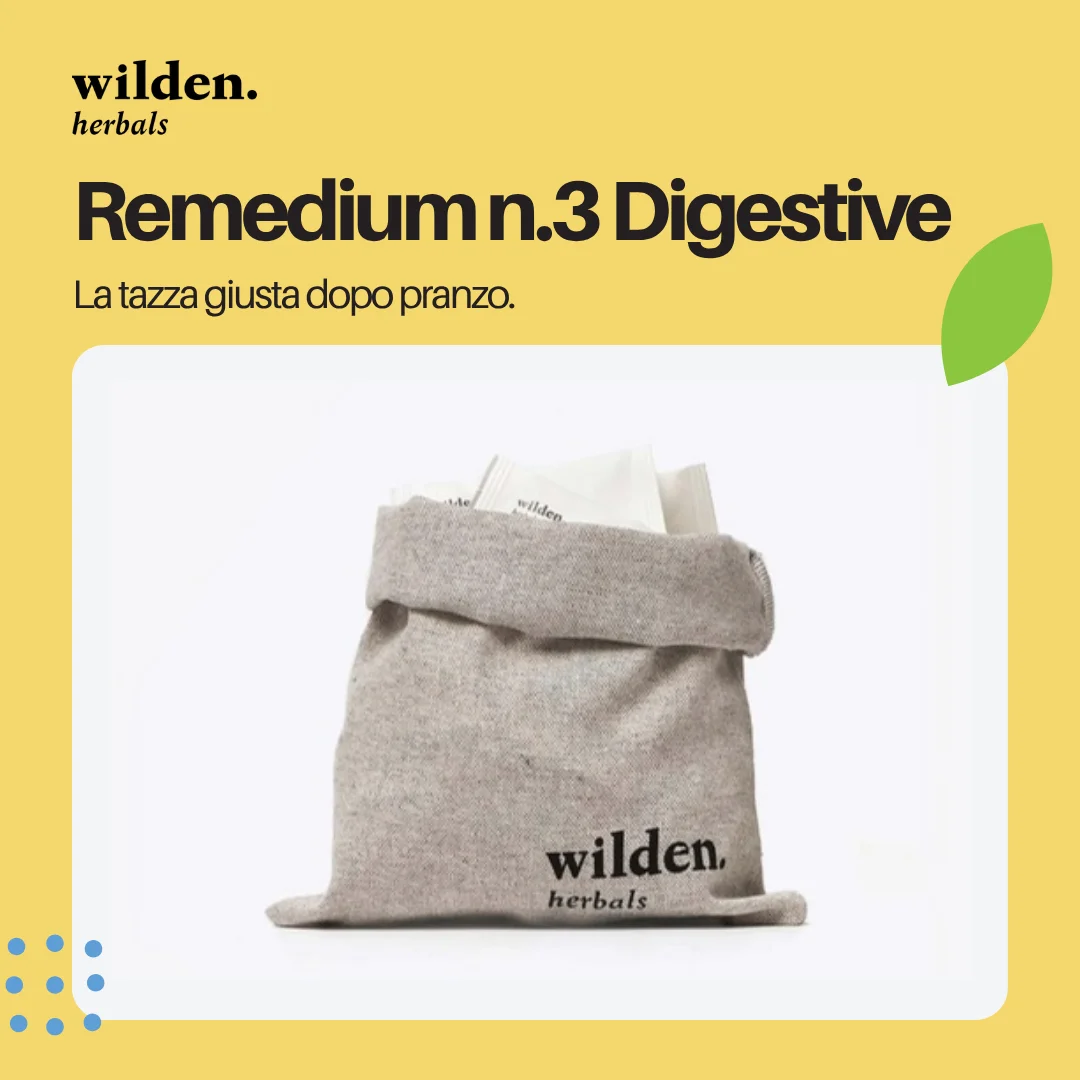 Remedium n.3 Digestive bag cotone 30 bustine
