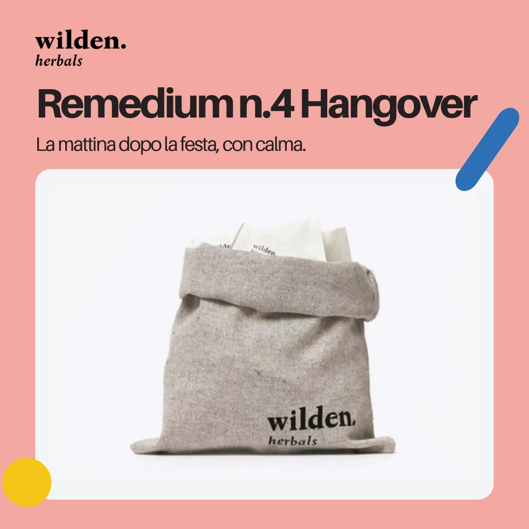 Remedium n.4 Hangover bag cotone 30 bustine