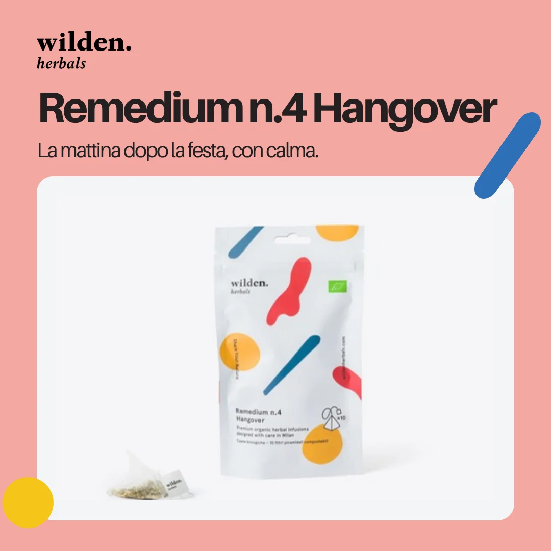 Remedium n.4 Hangover softpack 10 bustine