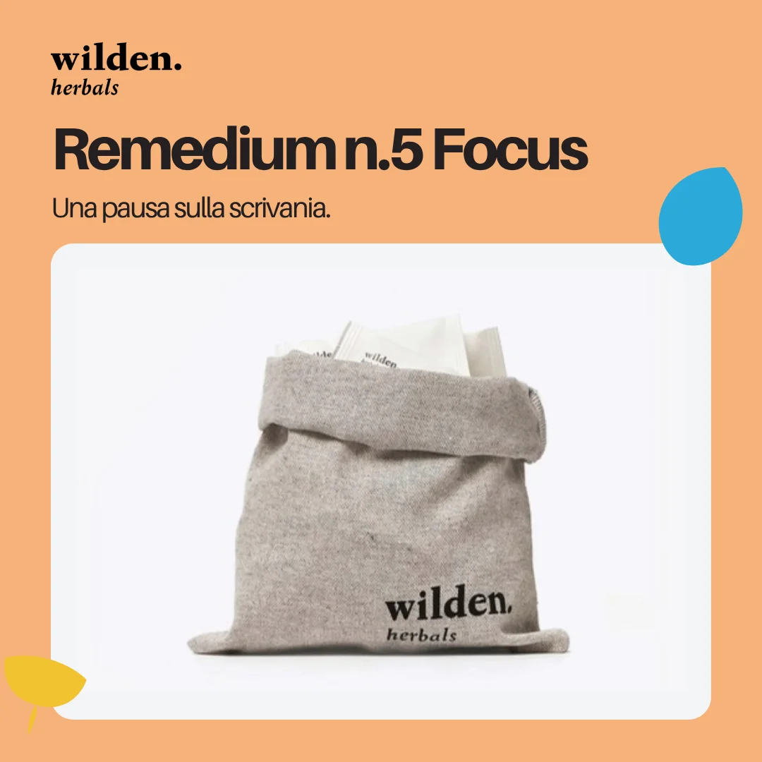 Remedium n.5 Focus bag cotone 30 bustine