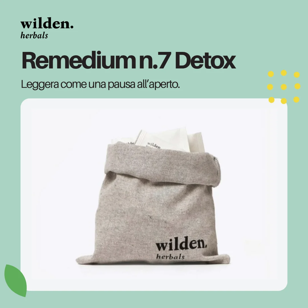 Remedium n.7 Detox bag cotone 30 bustine