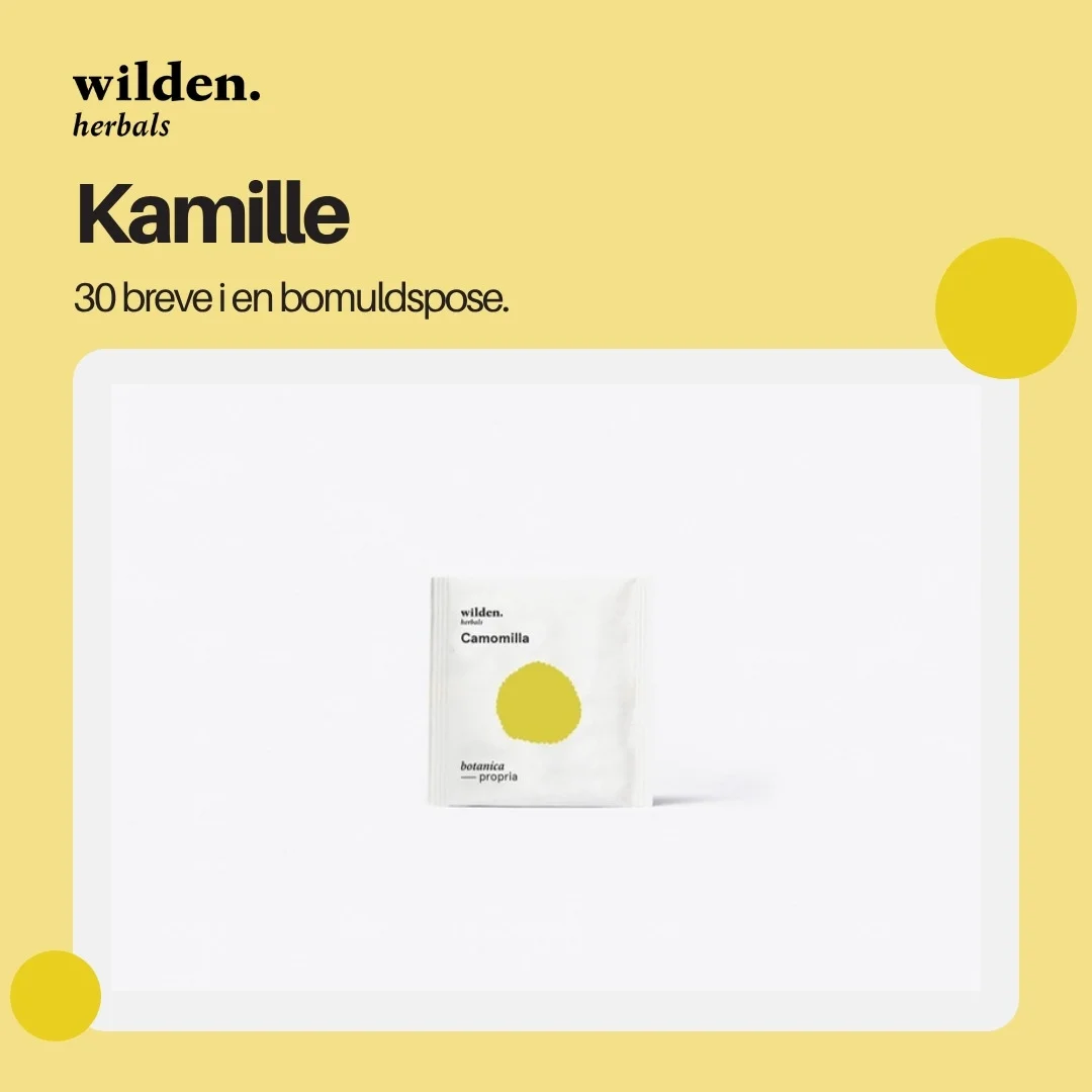 Wilden Camomilla 30 bustine cotone