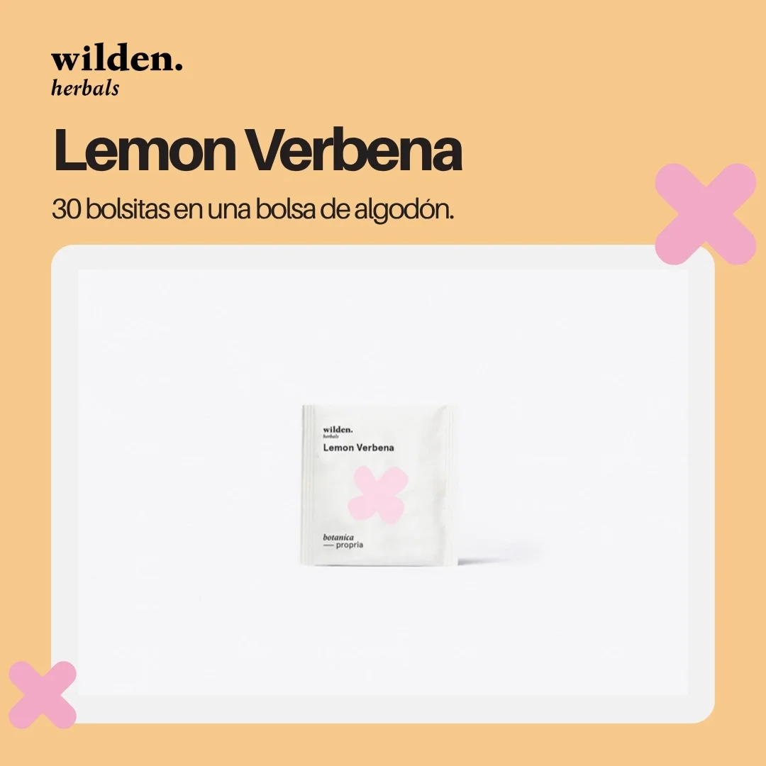 Wilden Lemon Verbena 30 bustine cotone