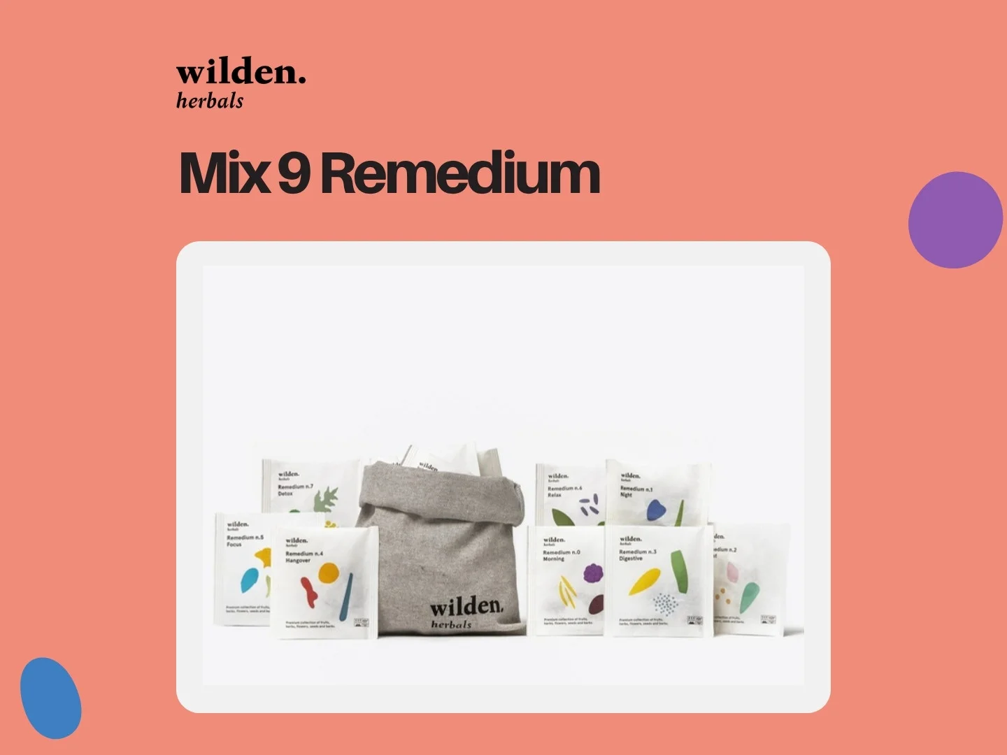 Mix 9 Remedium - Wilden Herbals