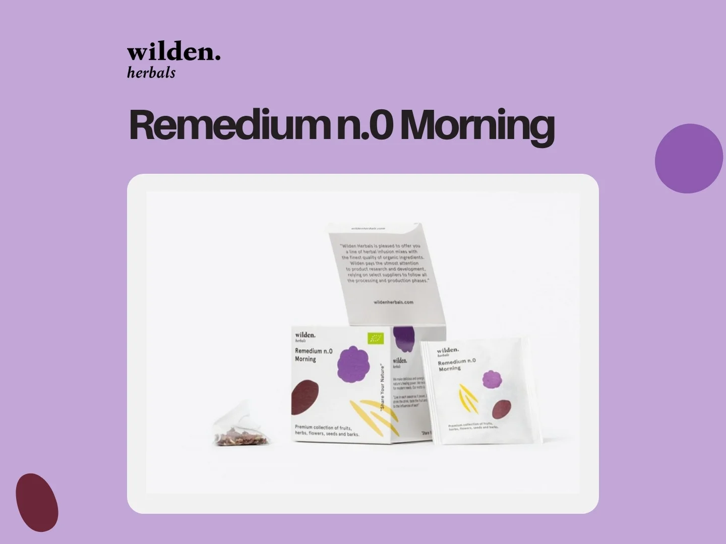 Remedium n.0 Morning - Wilden Herbals