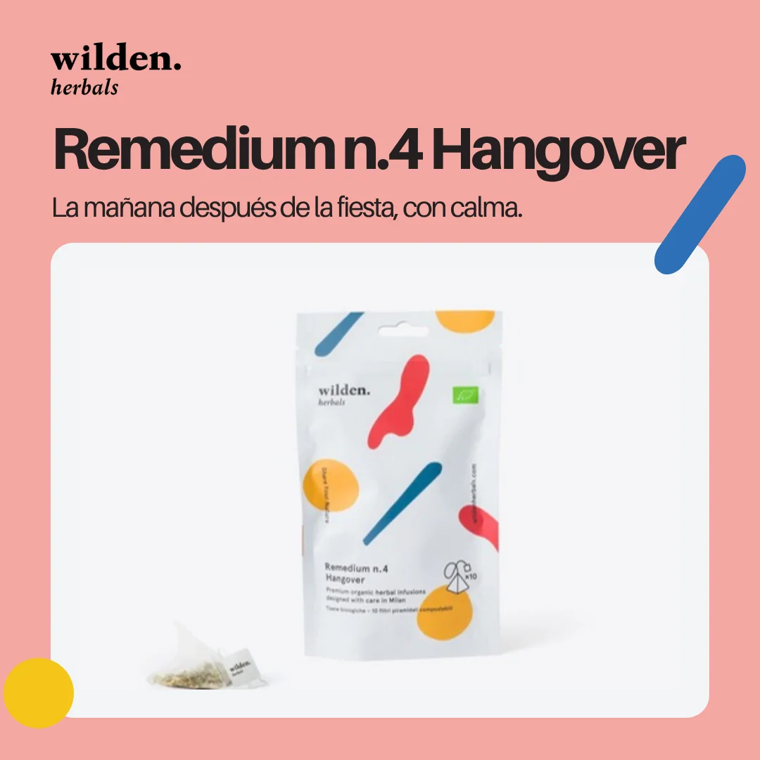 Remedium n 4 Hangover Softpack copertina ES