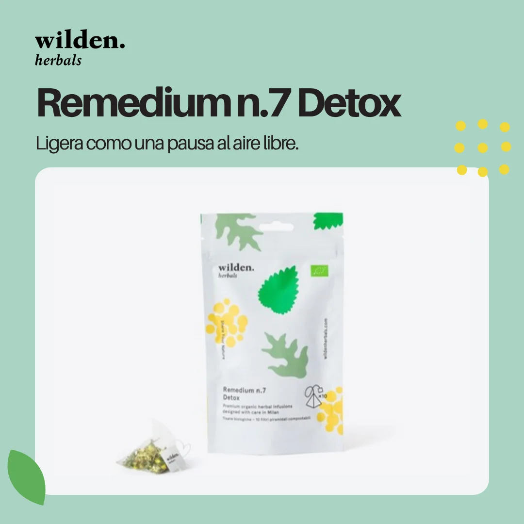 Remedium n 7 Detox Softpack copertina ES